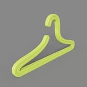 hanger hangers bar, light green