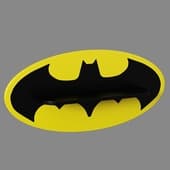the lego batman shelf is large