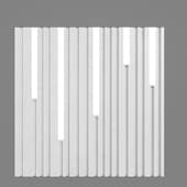 plaster panel artpole barcod led