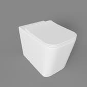 cubic rimless outdoor toilet bowl cn1809