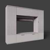 rimini white living room set with tv seat (1), 179.4 cm