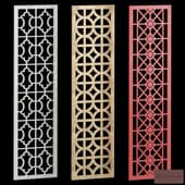 set of decorative panels 9