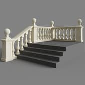 example of balustrade assembly