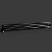 tubular radiator loten “grey z" 4x1750