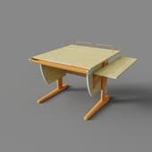 universal table day 14, orange maple