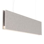 acoustic hanging linear lamp 1288x280mm