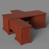 work desk with consoles -prestige-2