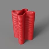the vase is summa red