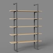 loft bale style shelving