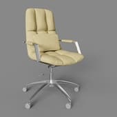 taylor armchair, yellow