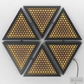RIDS2.0 Graphite Light panel Triangle