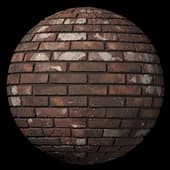 Bricks Stained Dark Mortar