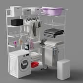 aristo laundry storage system