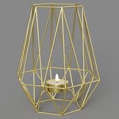 krister candle holder, brass, bergenson bjorn 1
