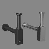 allen brau infinity sink siphon 5 21027-31 black matte