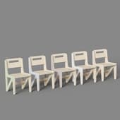 three raccoons children's chair