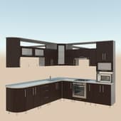 kitchen -frame , facades and appliances