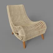 akit rattan chair