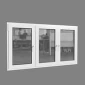 tricuspid window made of metal plastic 1120x1970mm