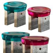 Golia Stool by Draga&Aurel
