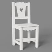 scandinavian-style children's chair
