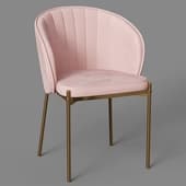 coral bar stool, bergenson bjorn