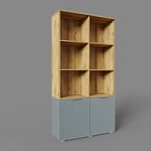 ensson-2 grafit shelving