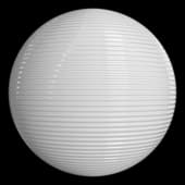 white corrugated glass