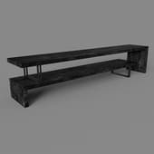 tv stand tuareg black 160