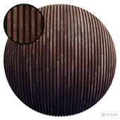 Striped Wood Panel D / PBR / PNG / 4K