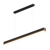 hanging linear led lamp loft