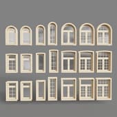 a set of windows from the array panoramic, arched1