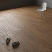 the floor is made of planks