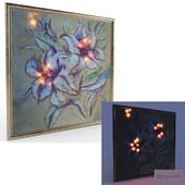 painting on the led panel