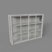 high double cabinet, art. 616, 1400x1050x310, beige
