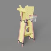 shield with a ring for the ball "giraffe" romana 057 89 00