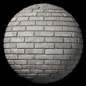 Bricks White Light Mortar
